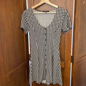 Checkered Mini Dress